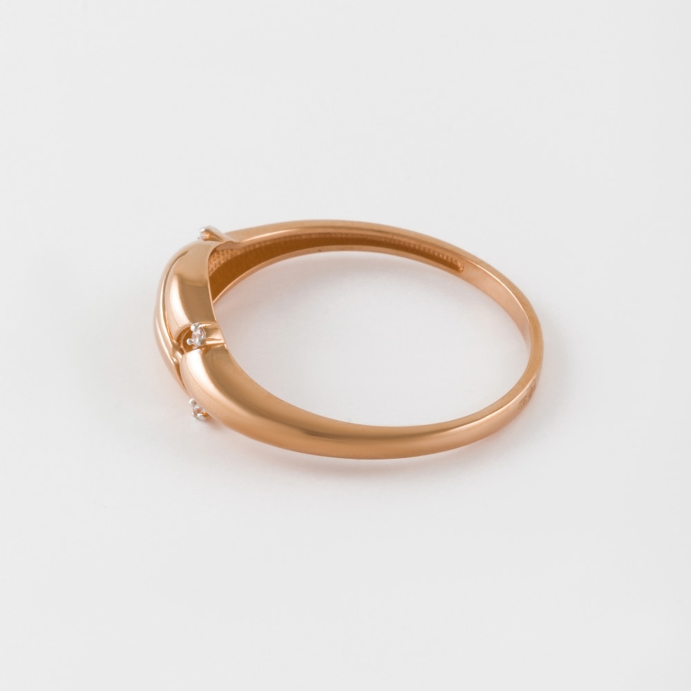 Золотое кольцо Династия из красного золота 585 пробы 7Д011471-1102