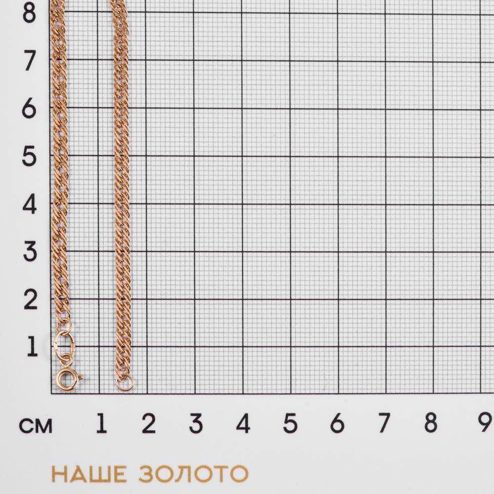 Золотой браслет Светлов из красного золота 585 пробы К841-56040-11