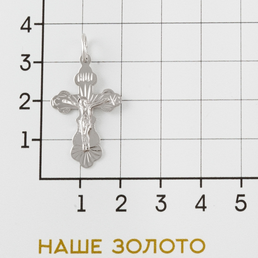 Серебряный крест Золотая подкова ЯВ8116С