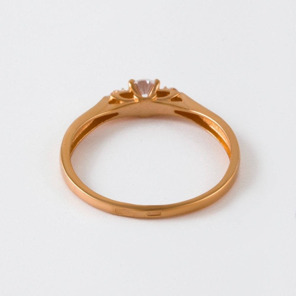 Золотое кольцо Золотая подкова из красного золота 585 пробы ЯВ821873