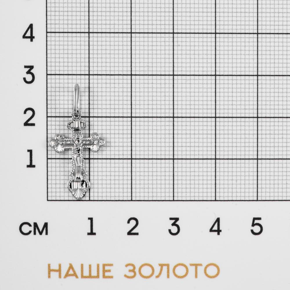 Серебряный крест Золотая подкова ЯВ8114М