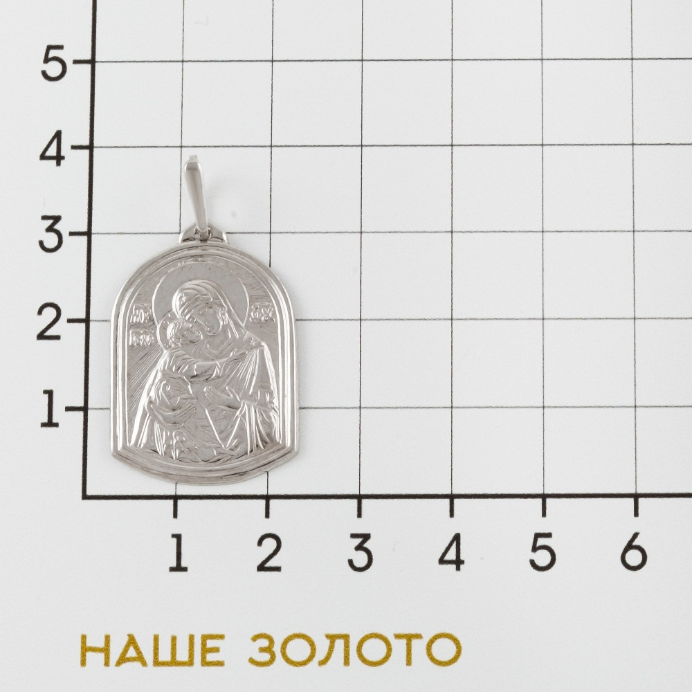 Серебряная иконка Золотая подкова ЯВ85924С