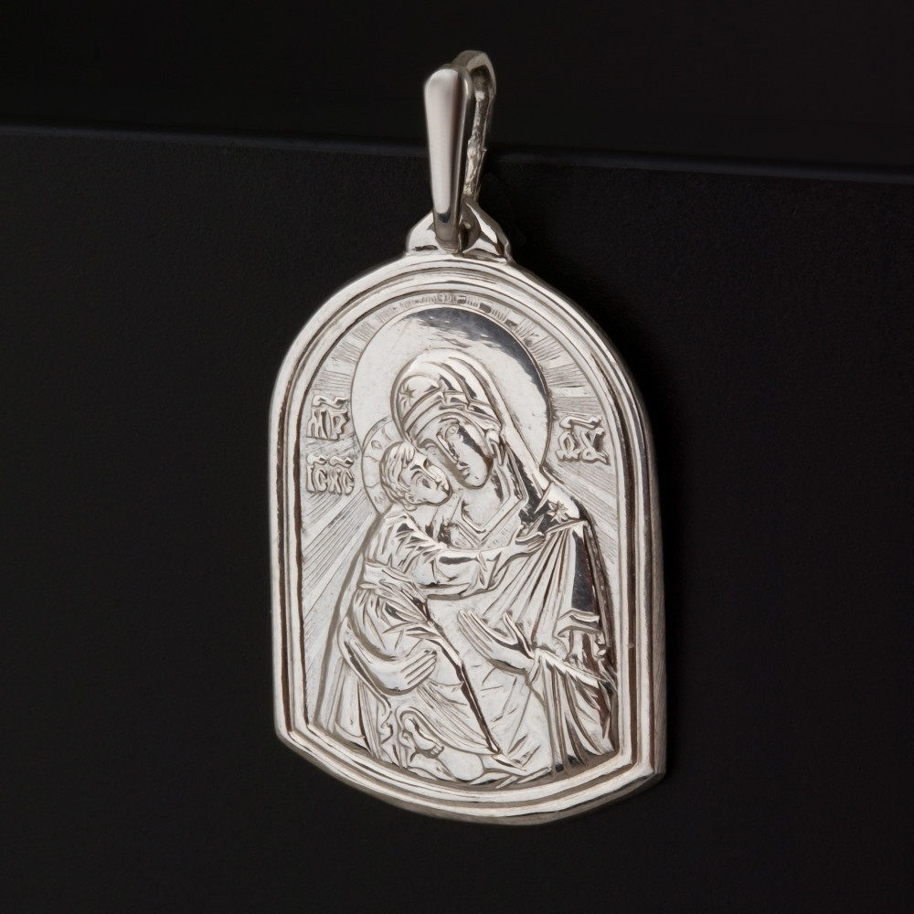 Серебряная иконка Золотая подкова ЯВ85924С
