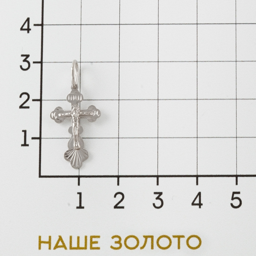 Серебряный крест Золотая подкова ЯВ8106