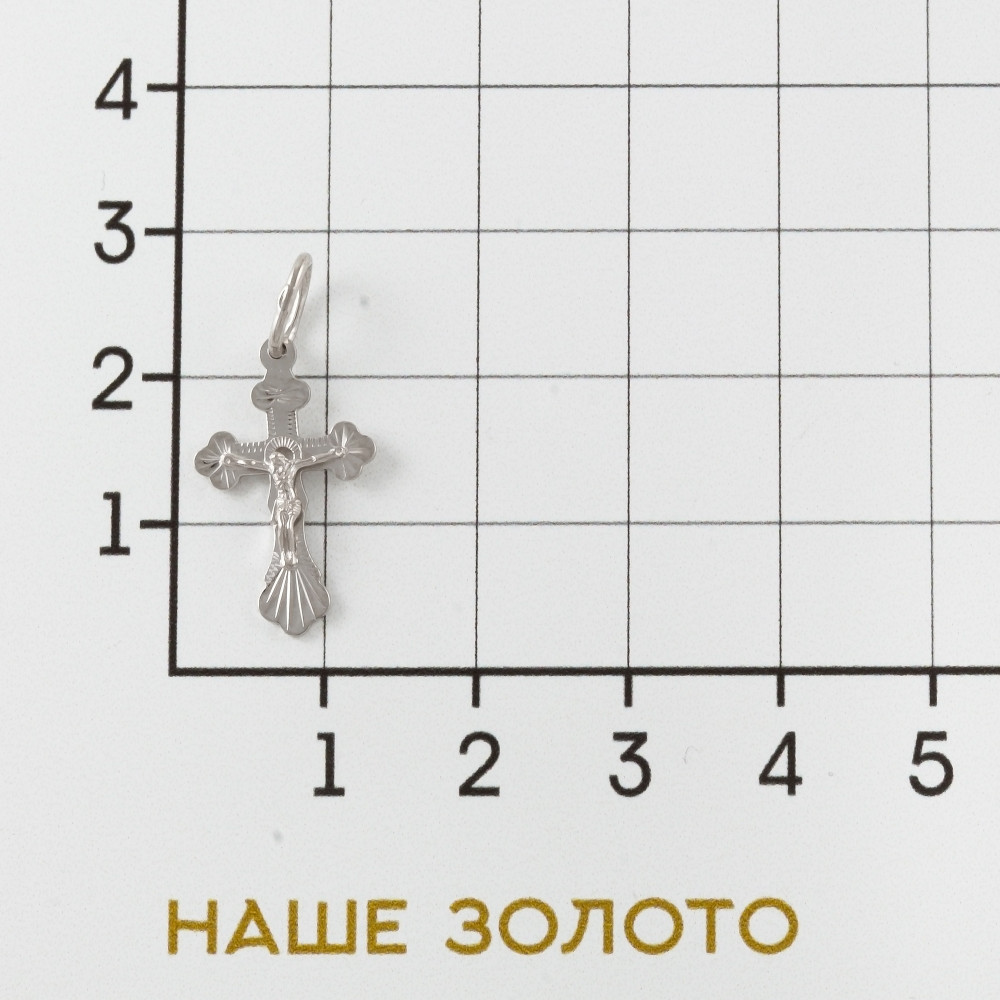 Серебряный крест Золотая подкова ЯВ81115