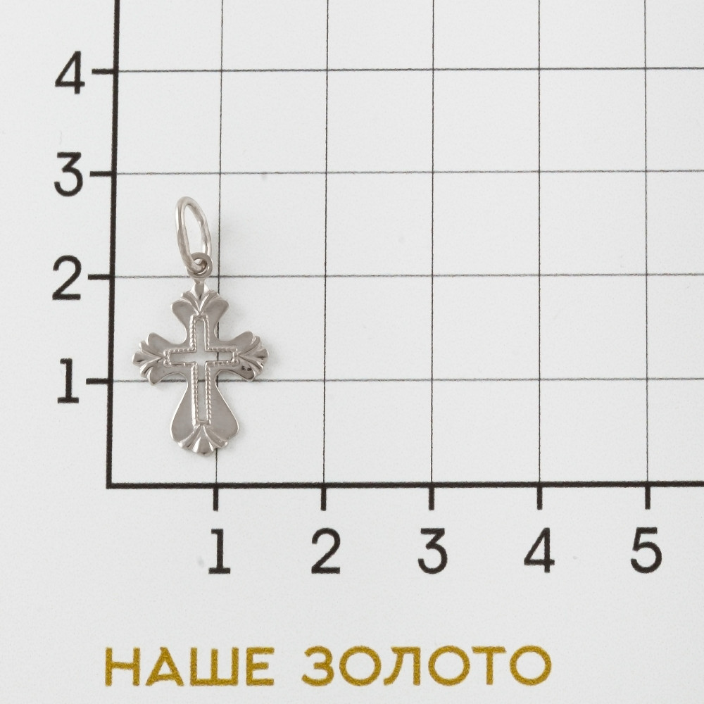 Серебряный крест Золотая подкова ЯВ81300