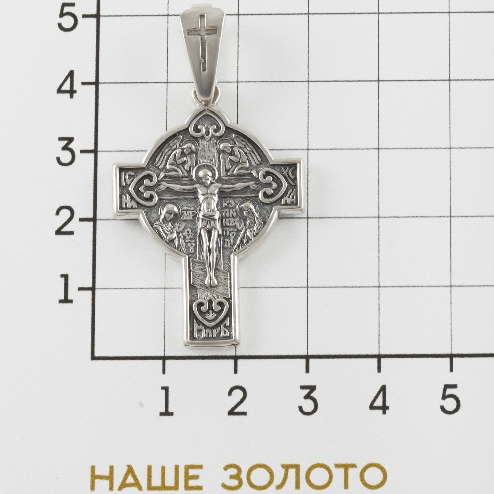 Серебряный крест Якубов ЯБКР612