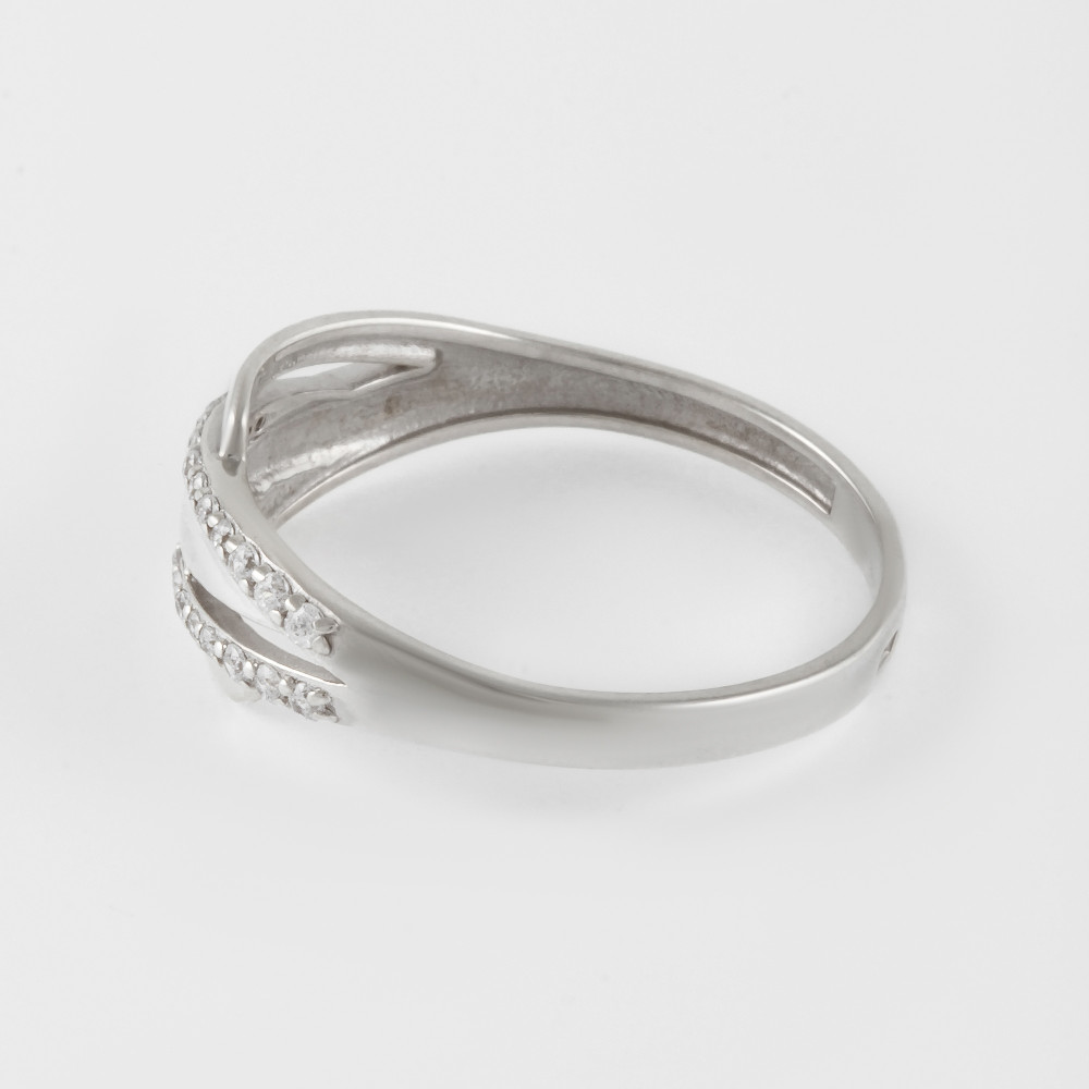 Серебряное кольцо Efremof  со вставками (фианит) ЮП1010015310, размеры от 17 до 19