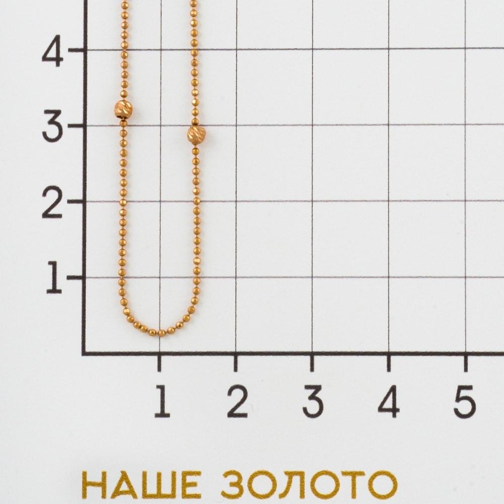 Золотое колье Жасмин из красного золота 585 пробы ЖН710341507