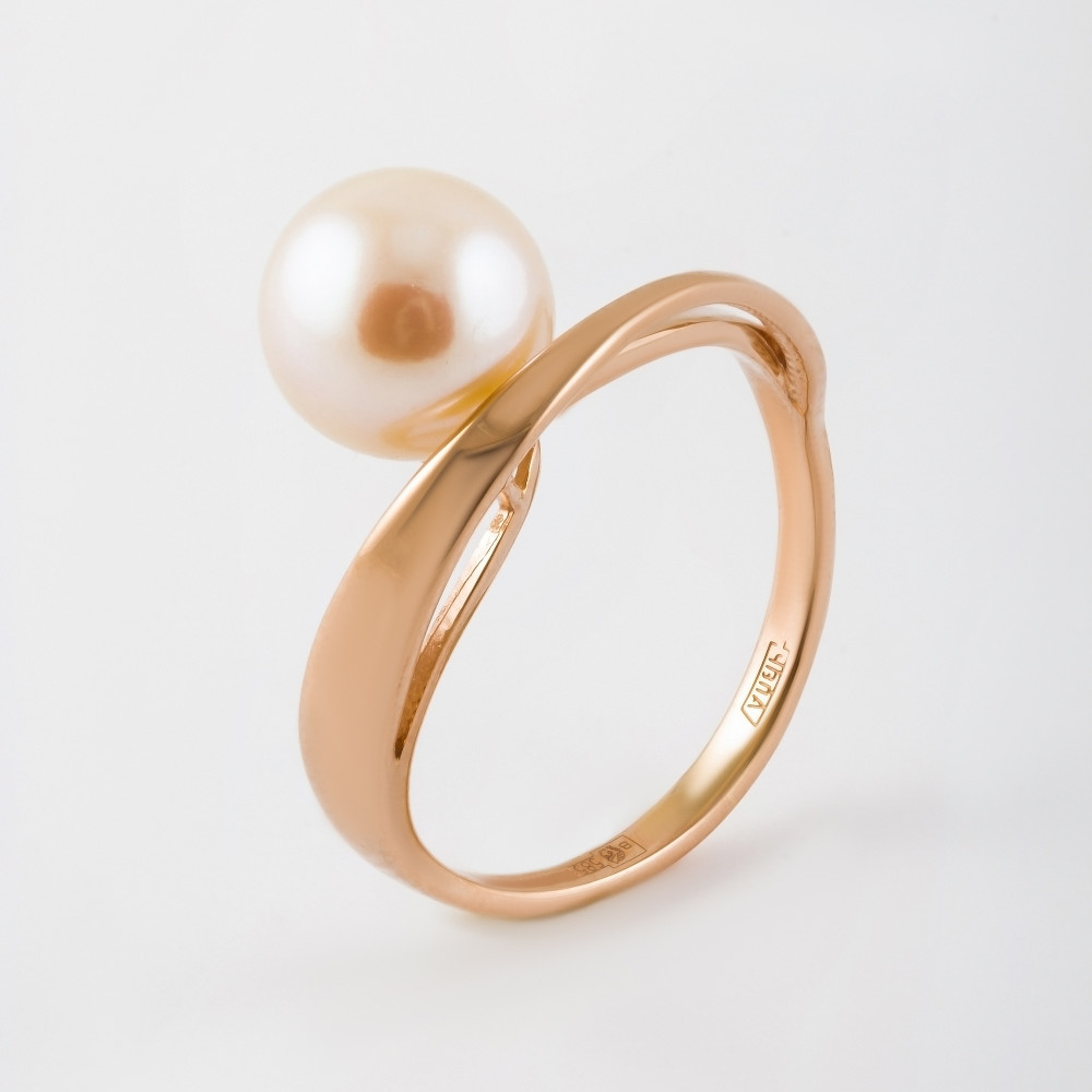 Золотое кольцо Мастер бриллиант из красного золота 585 пробы МБ0117140500010