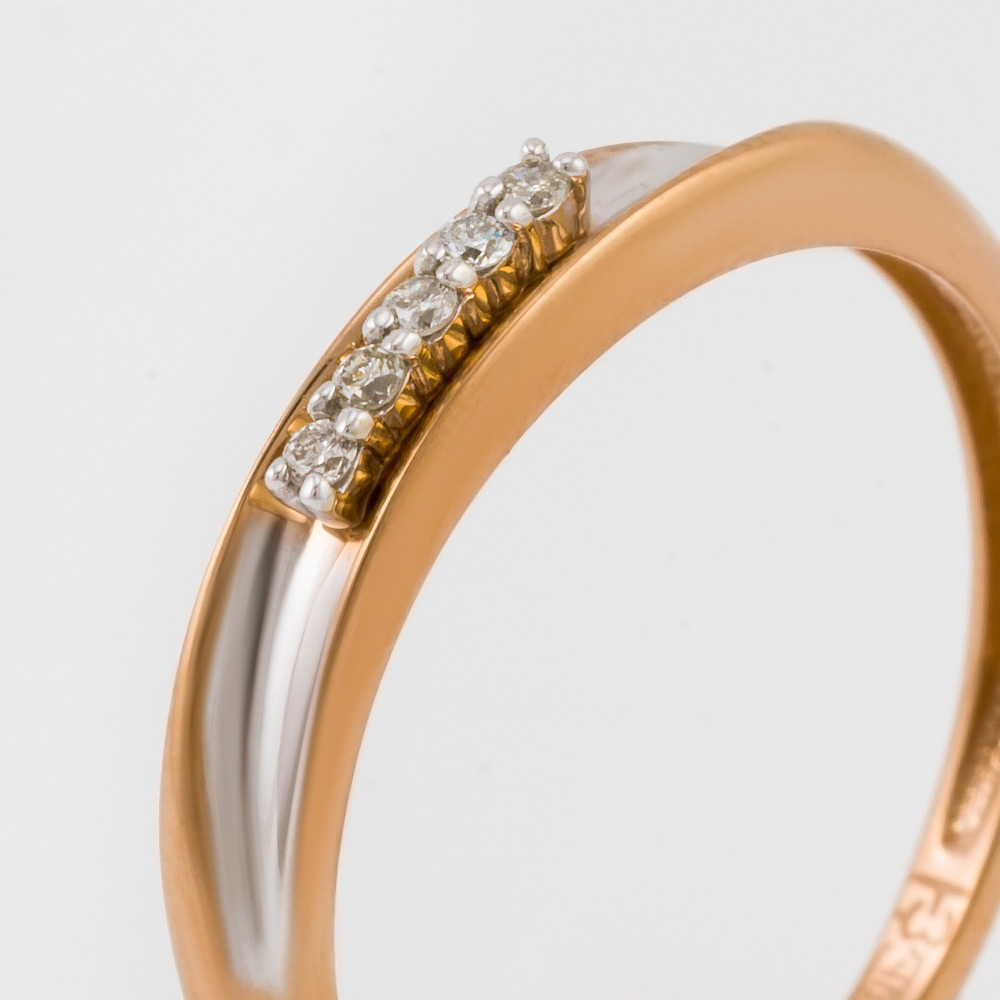 Золотое кольцо New gold из красного золота 585 пробы НЮ09423701010050001