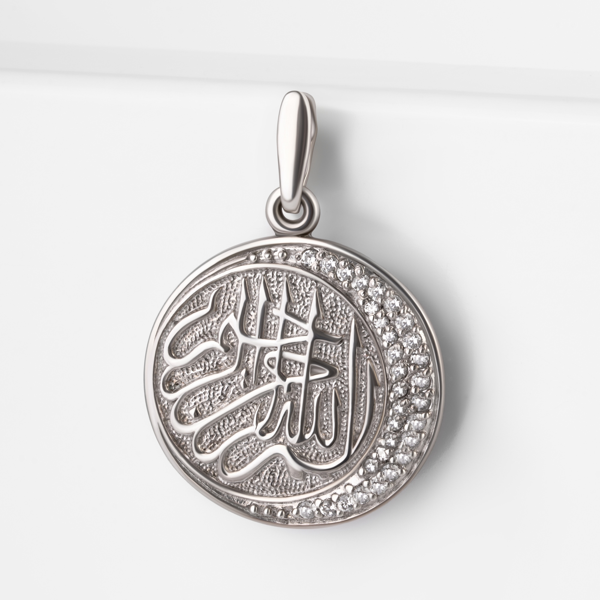 Серебряная мечеть Амбер  со вставками (фианит) АБ3205623