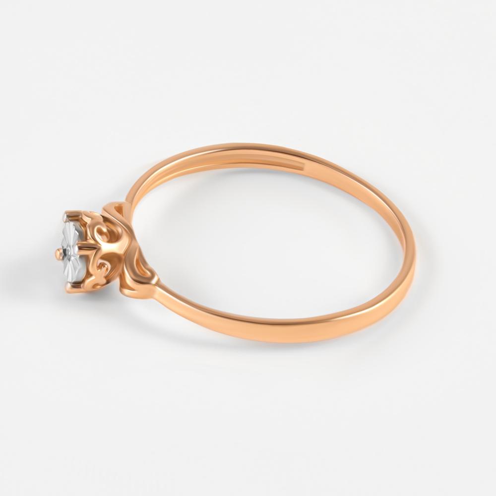 Золотое кольцо New gold из красного золота 585 пробы НЮ101040193011