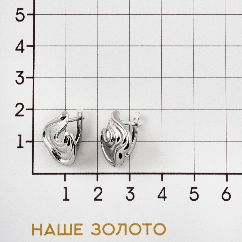 Серебряные серьги Sokolov ДИ94025116