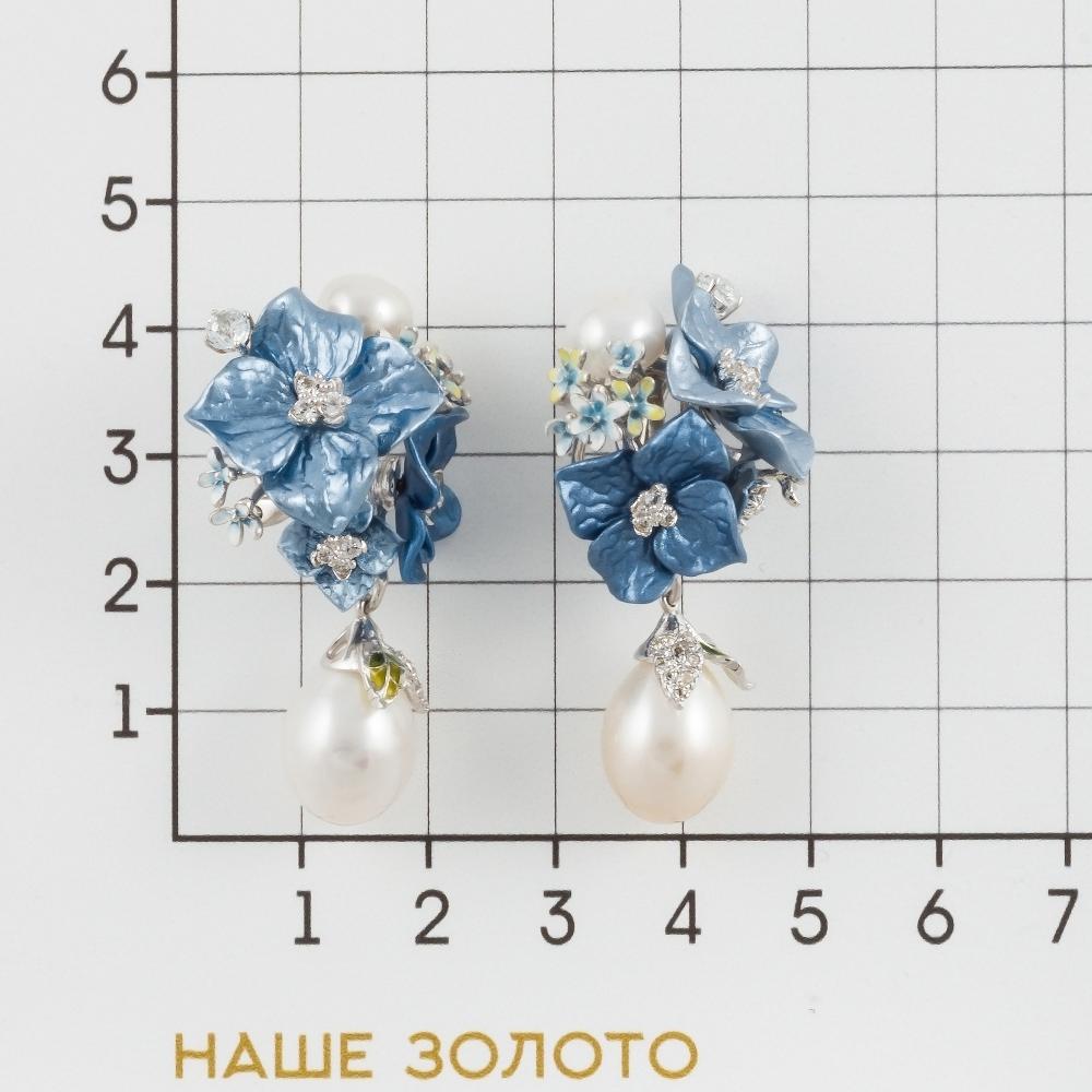 Серебряные серьги подвесные Style avenue СЙХУДЕ359