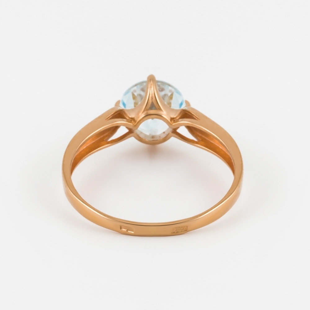 Золотое кольцо Большаков из красного золота 585 пробы БШ1818