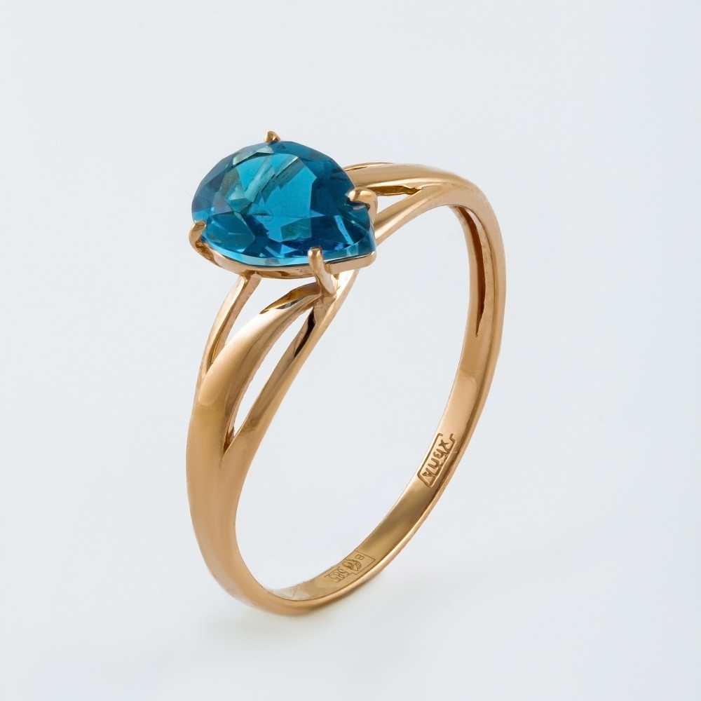 Золотое кольцо Мастер бриллиант из красного золота 585 пробы МБ0131251100010