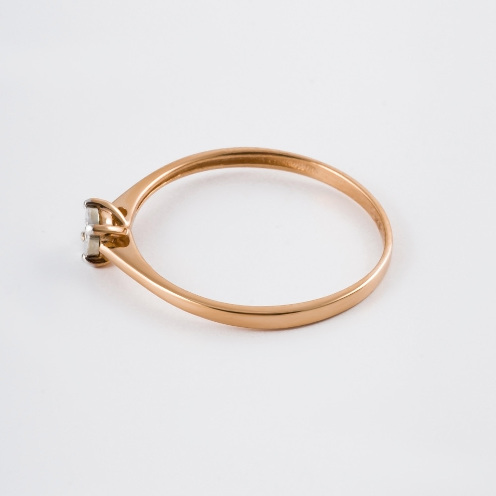 Золотое кольцо Альфа-карат из красного золота 585 пробы КР3218755/9