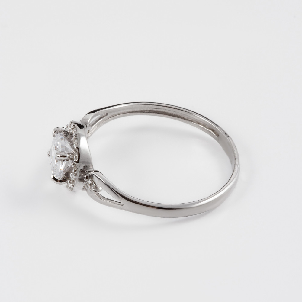 Серебряное кольцо Efremof  со вставками (фианит и ) ЮП1010010694, размеры от 16.5 до 19.5