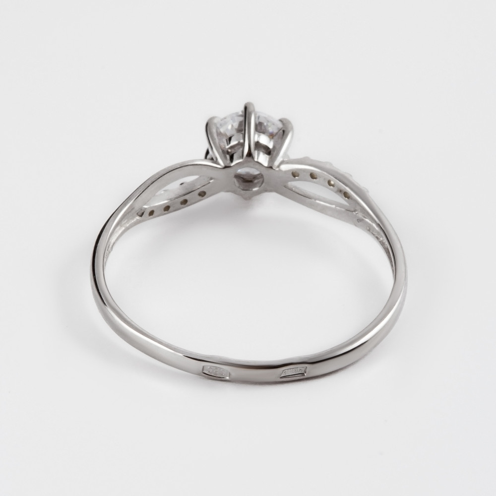 Серебряное кольцо Efremof  со вставками ( и фианит) ЮП1010010695, размеры от 17 до 18.5
