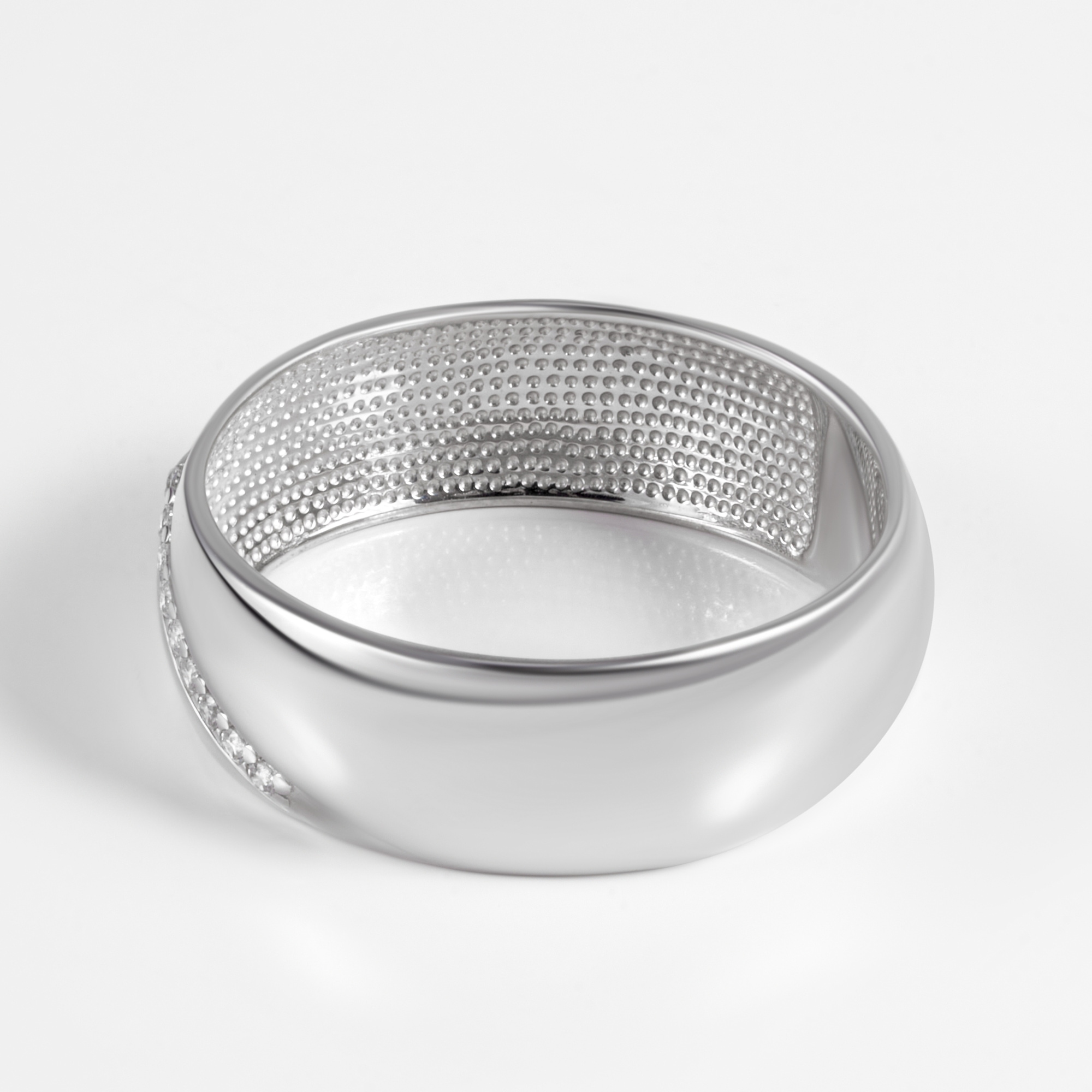 Серебряное кольцо обручальное Светлов К814-0043-23-01
