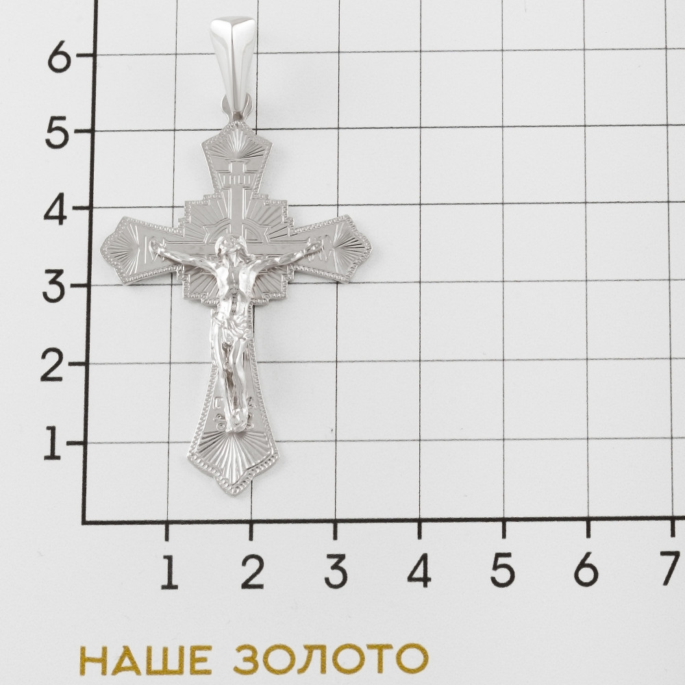 Серебряный крест Золотая подкова ЯВ8134РС