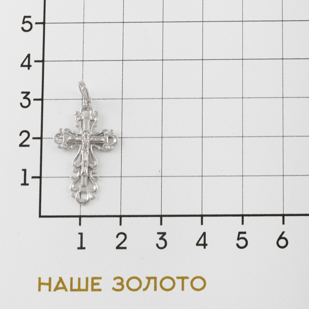 Серебряный крест Золотая подкова ЯВ8156