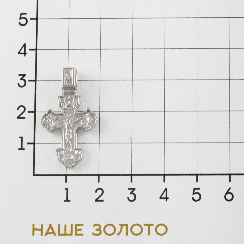 Серебряный крест Золотая подкова ЯВ81193