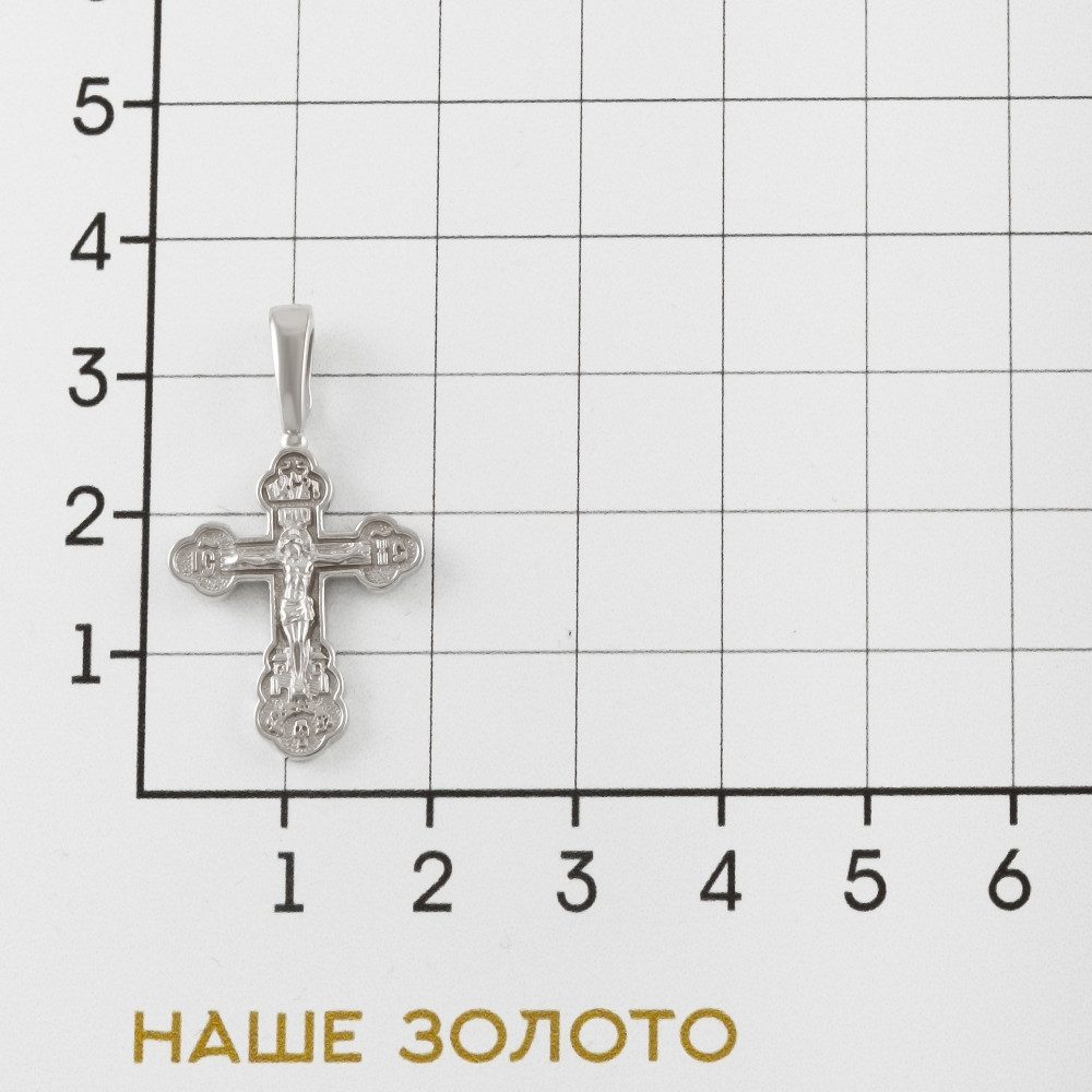 Серебряный крест Золотая подкова ЯВ81253