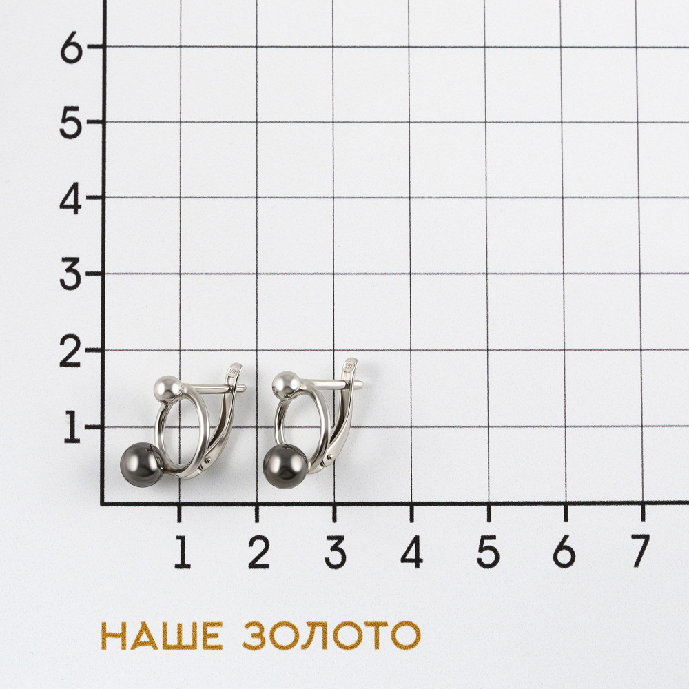 Серебряные серьги Sokolov ДИ94025137