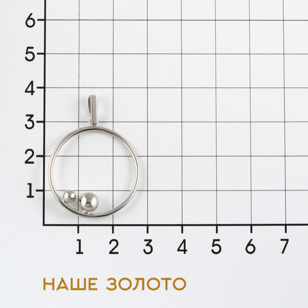 Серебряная подвеска Sokolov ДИ94032766