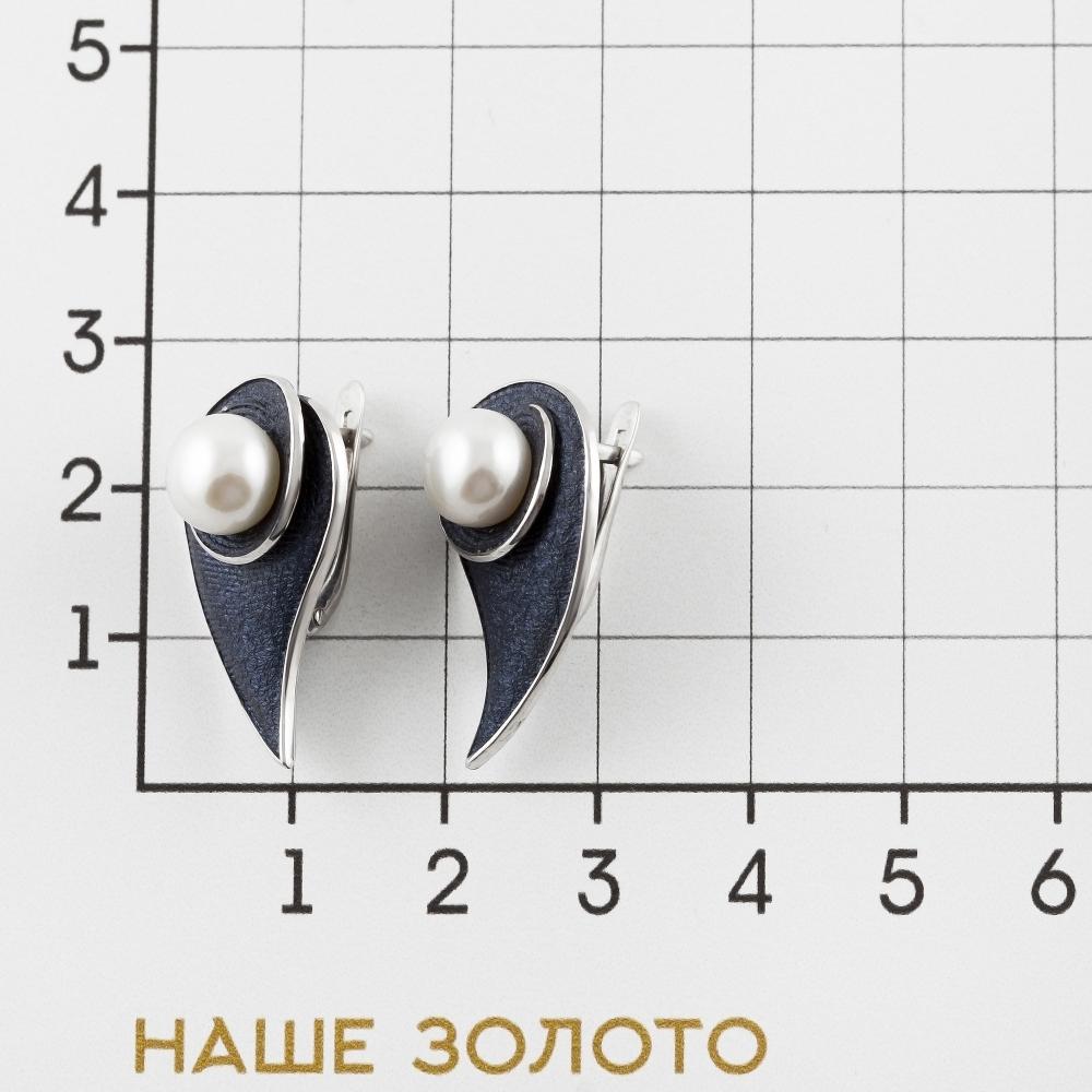Серебряные серьги Defleur  со вставками () ФЖ52827С1У