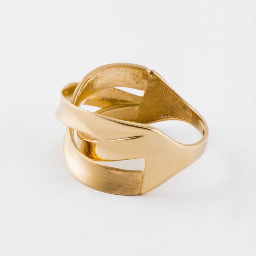 Золотое кольцо Випголд из красного золота 585 пробы ВПКЛ0954