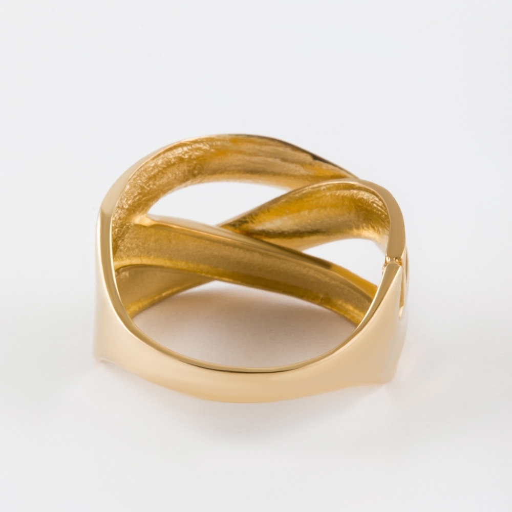 Золотое кольцо Випголд из красного золота 585 пробы ВПКЛ0954