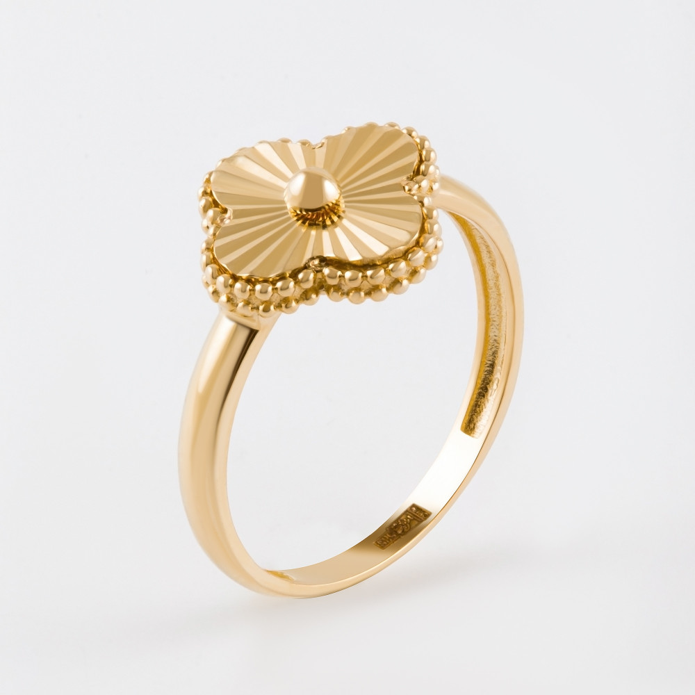 Золотое кольцо Випголд из красного золота 585 пробы ВПКЛ0953