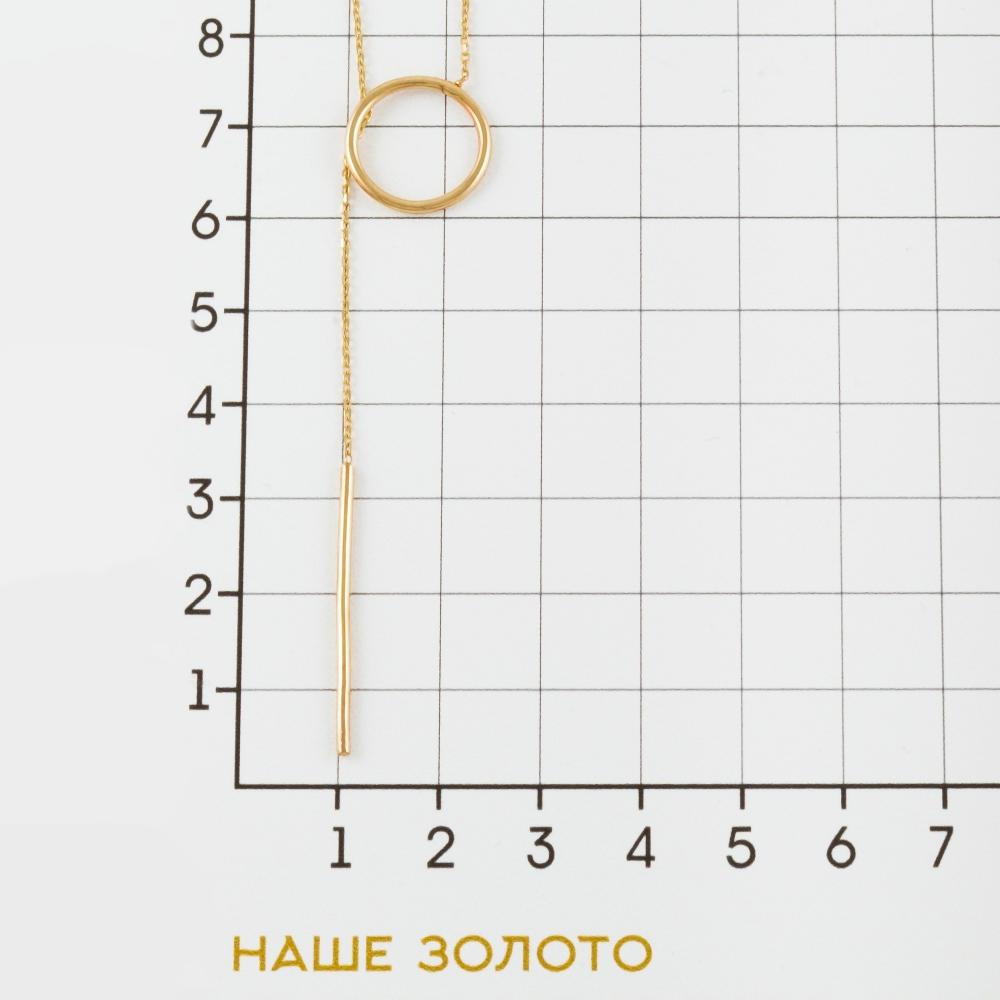 Золотое колье Випголд из красного золота 585 пробы ВПКЛ010955