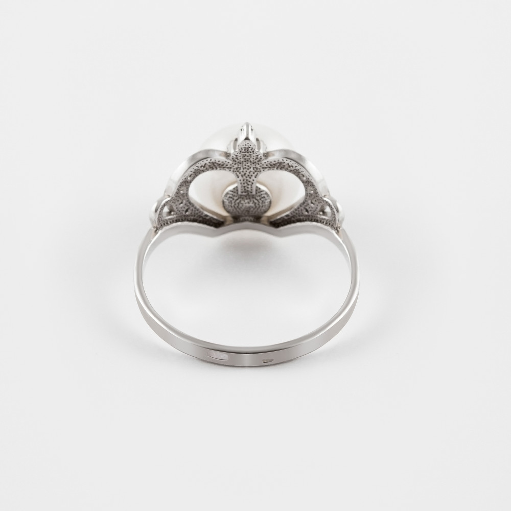 Серебряное кольцо Defleur  со вставками ( и фианит) ФЖ51532.1С, размеры от 16.5 до 19.5