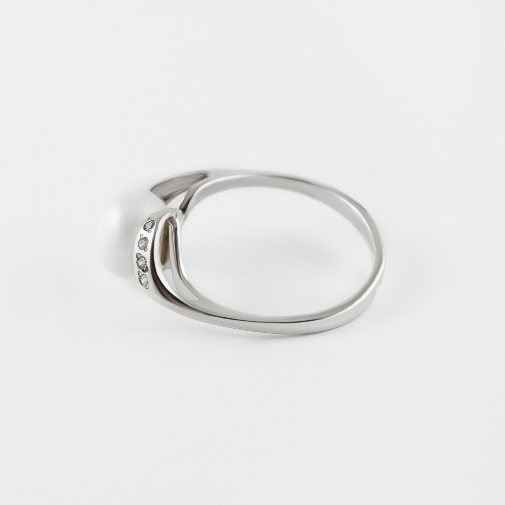 Серебряное кольцо Defleur  со вставками ( и фианит) ФЖ51025.1С, размеры от 16 до 17.5