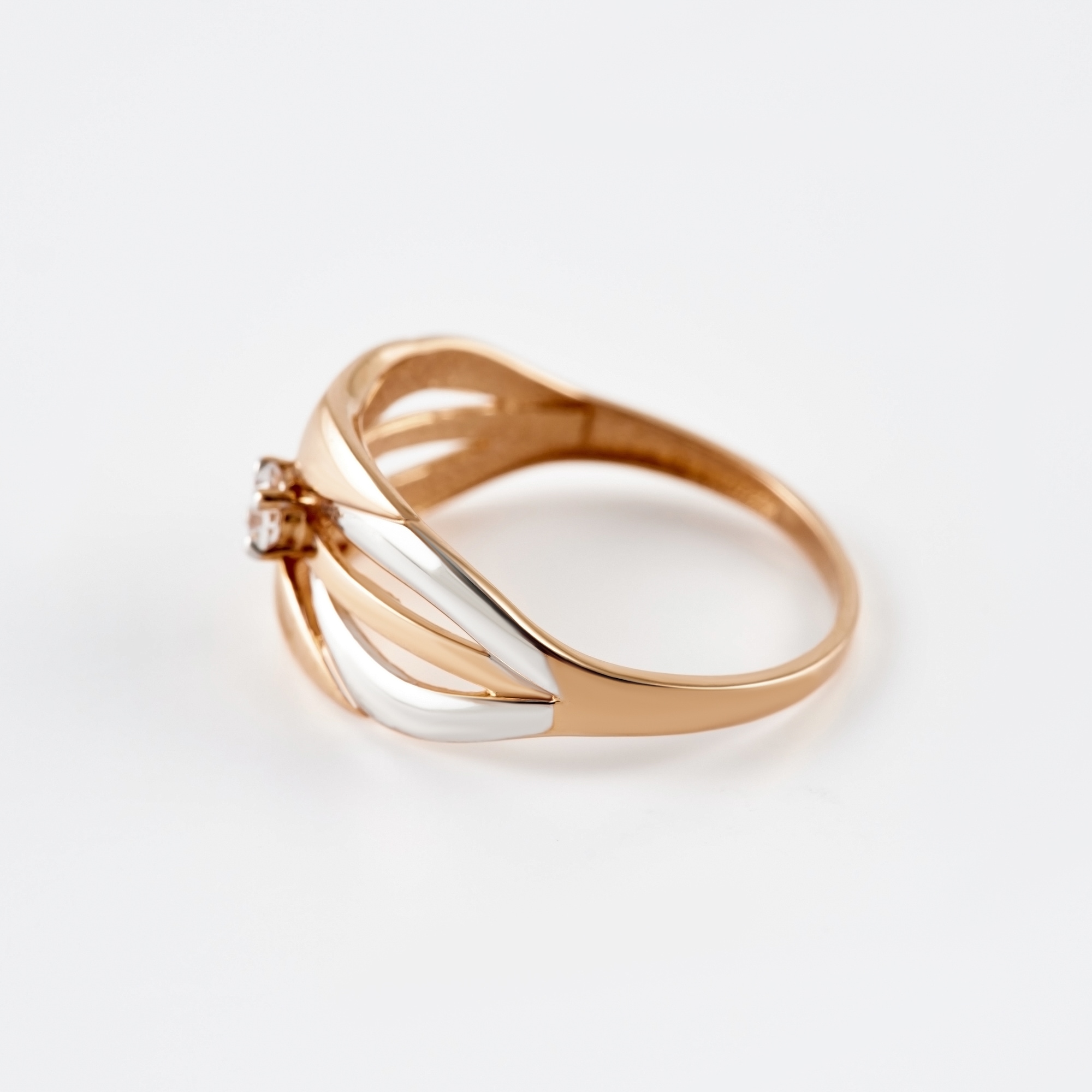 Золотое кольцо Золотая подкова из красного золота 585 пробы ЯВ821883
