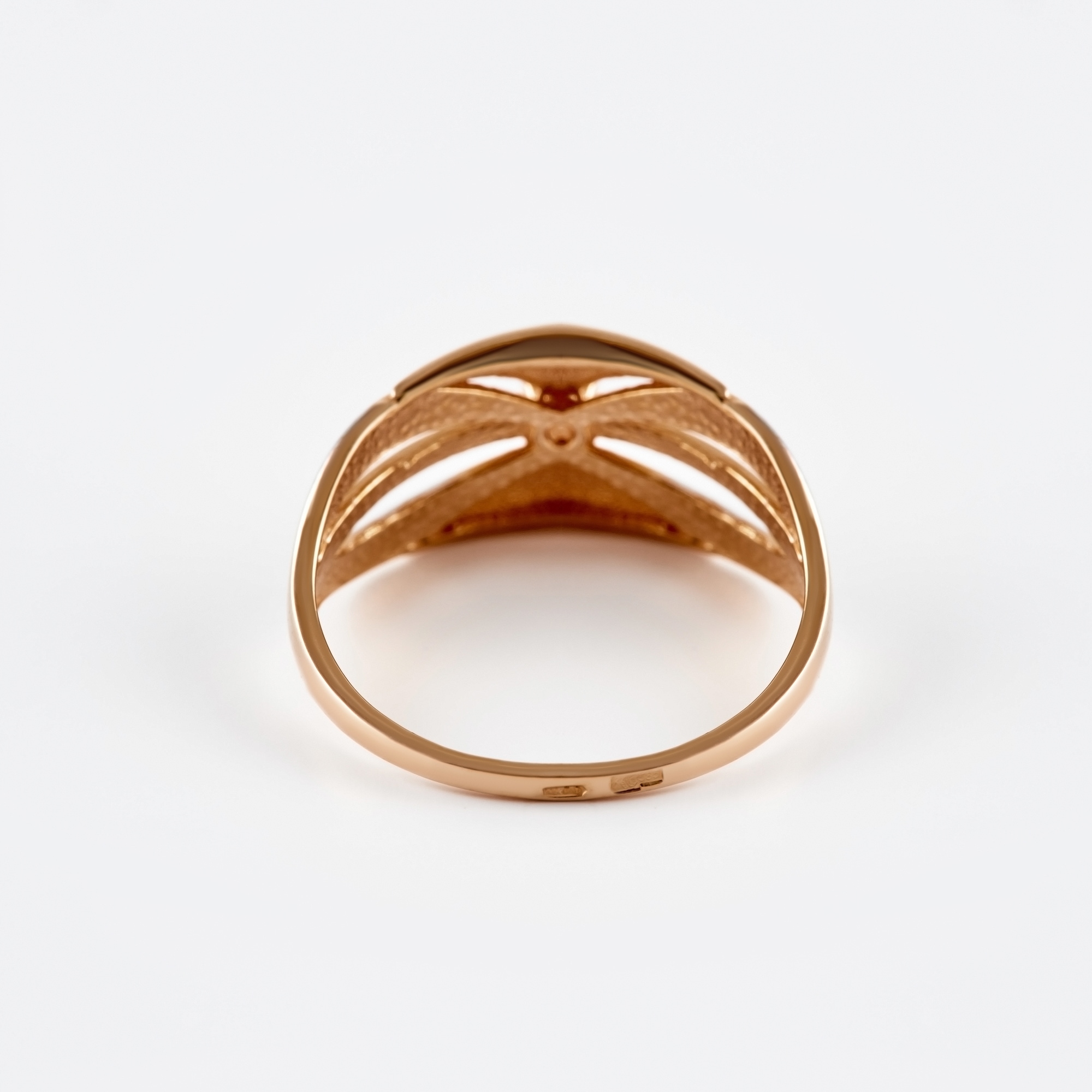 Золотое кольцо Золотая подкова из красного золота 585 пробы ЯВ821883