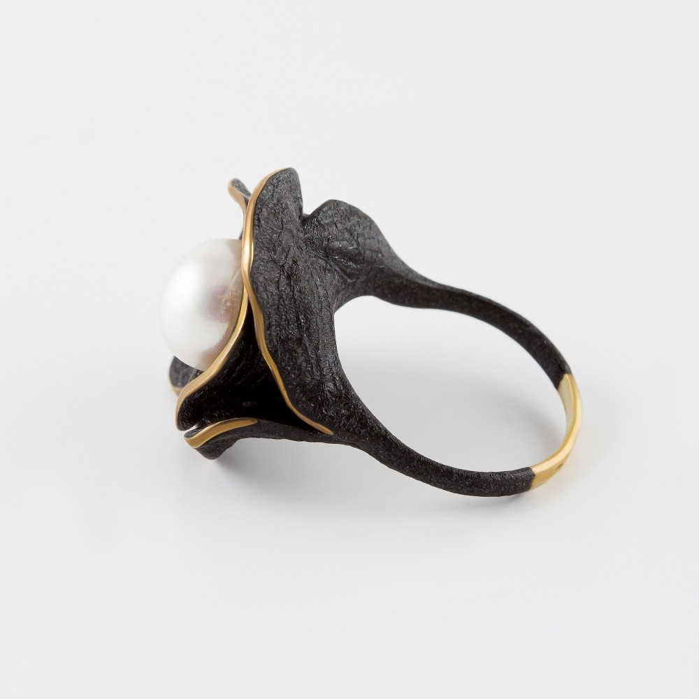 Серебряное кольцо Defleur  со вставками () ФЖ51270Я1Б, размеры от 17 до 19