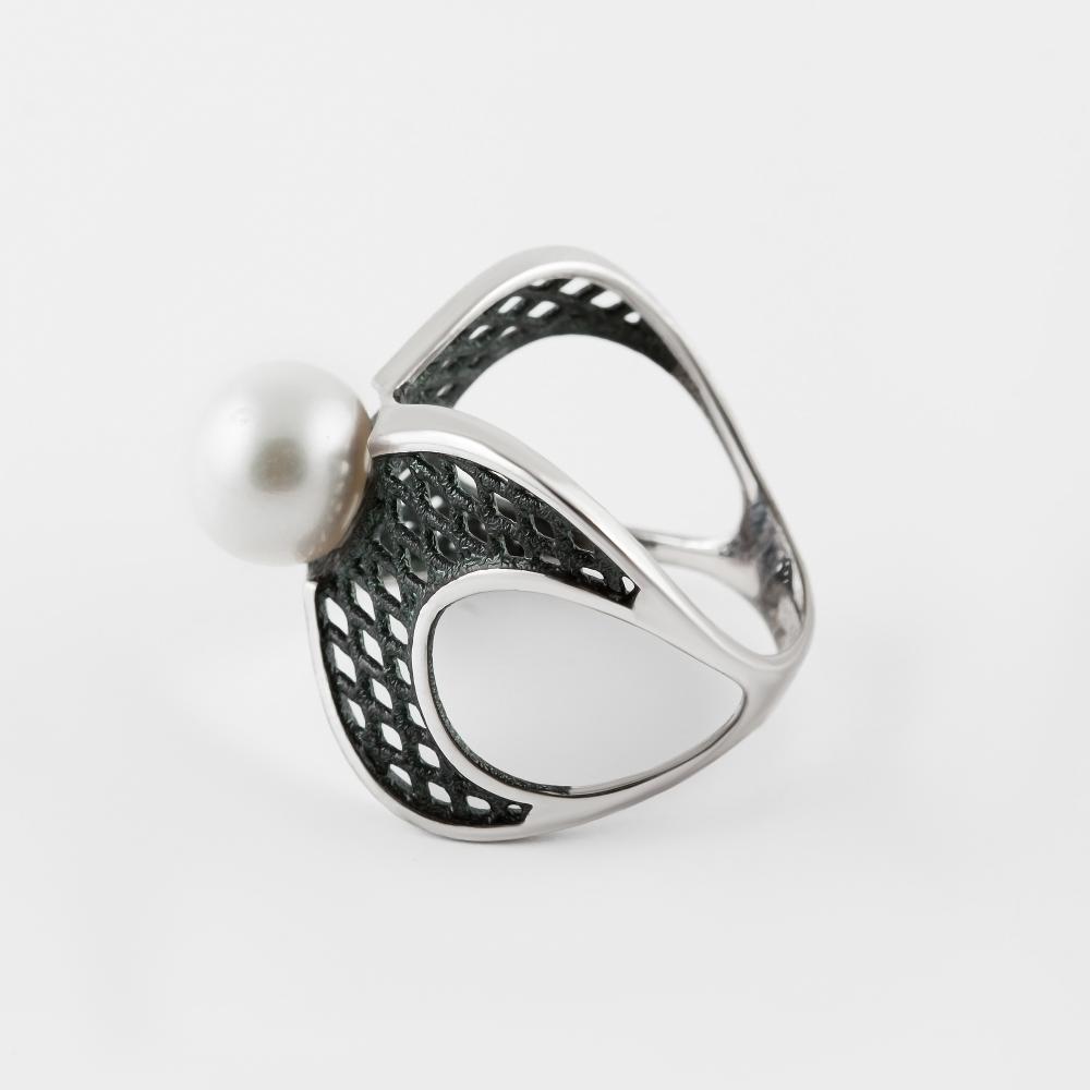 Серебряное кольцо Флёр ж  со вставками () ФЖ51831С1, размеры от 18.5 до 18.5