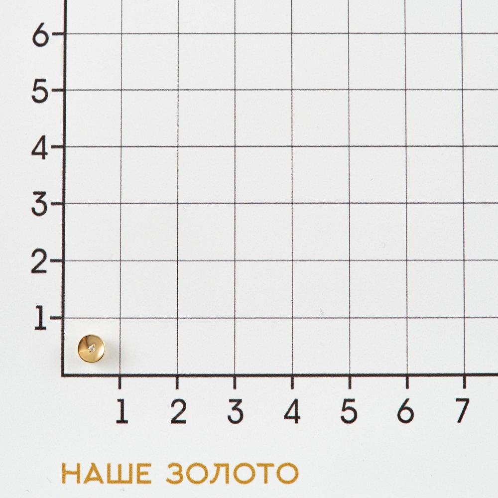 Золотая подвеска Золотая подкова из красного золота 585 пробы ЯВ851708Л