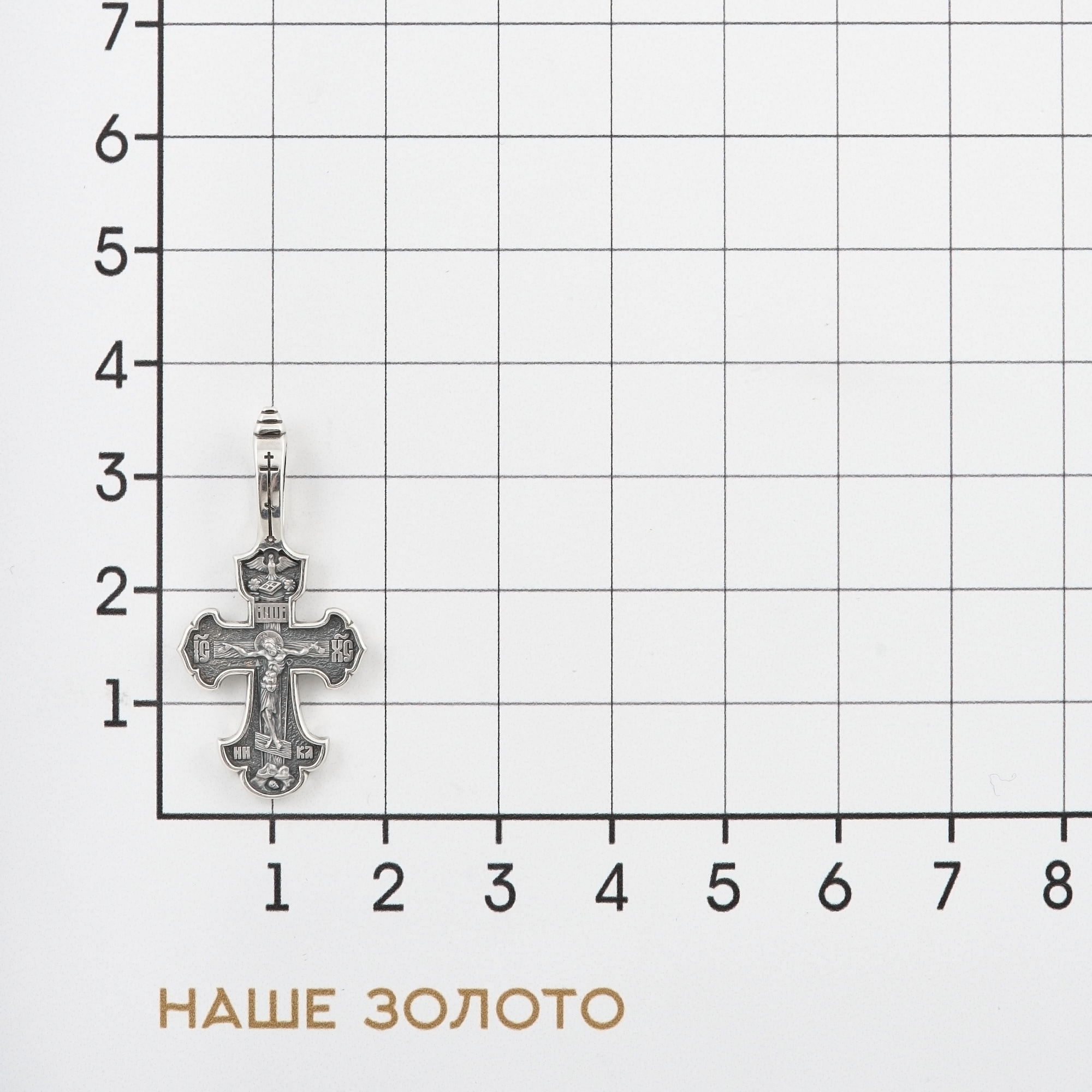 Серебряный крест Акимов АИ101478