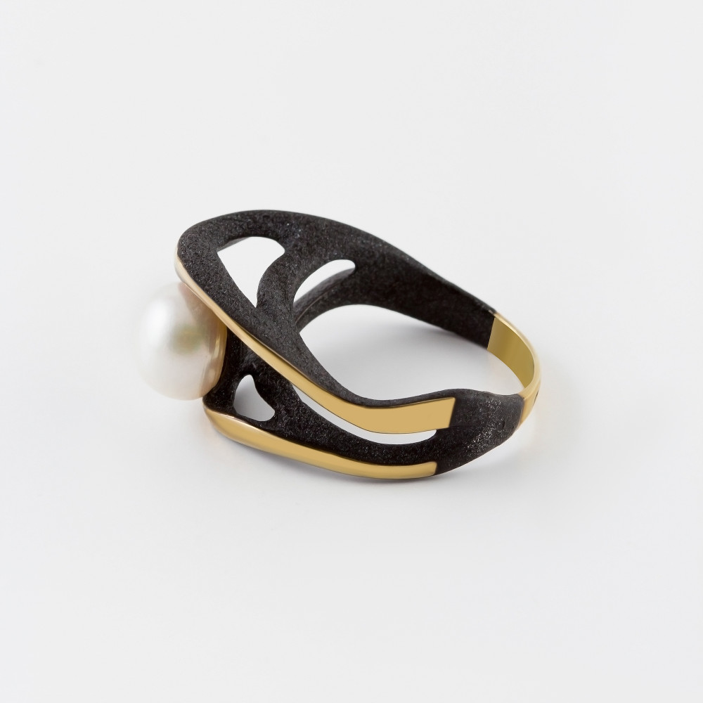 Серебряное кольцо Флёр ж  со вставками () ФЖ51803.2, размеры от 18 до 18