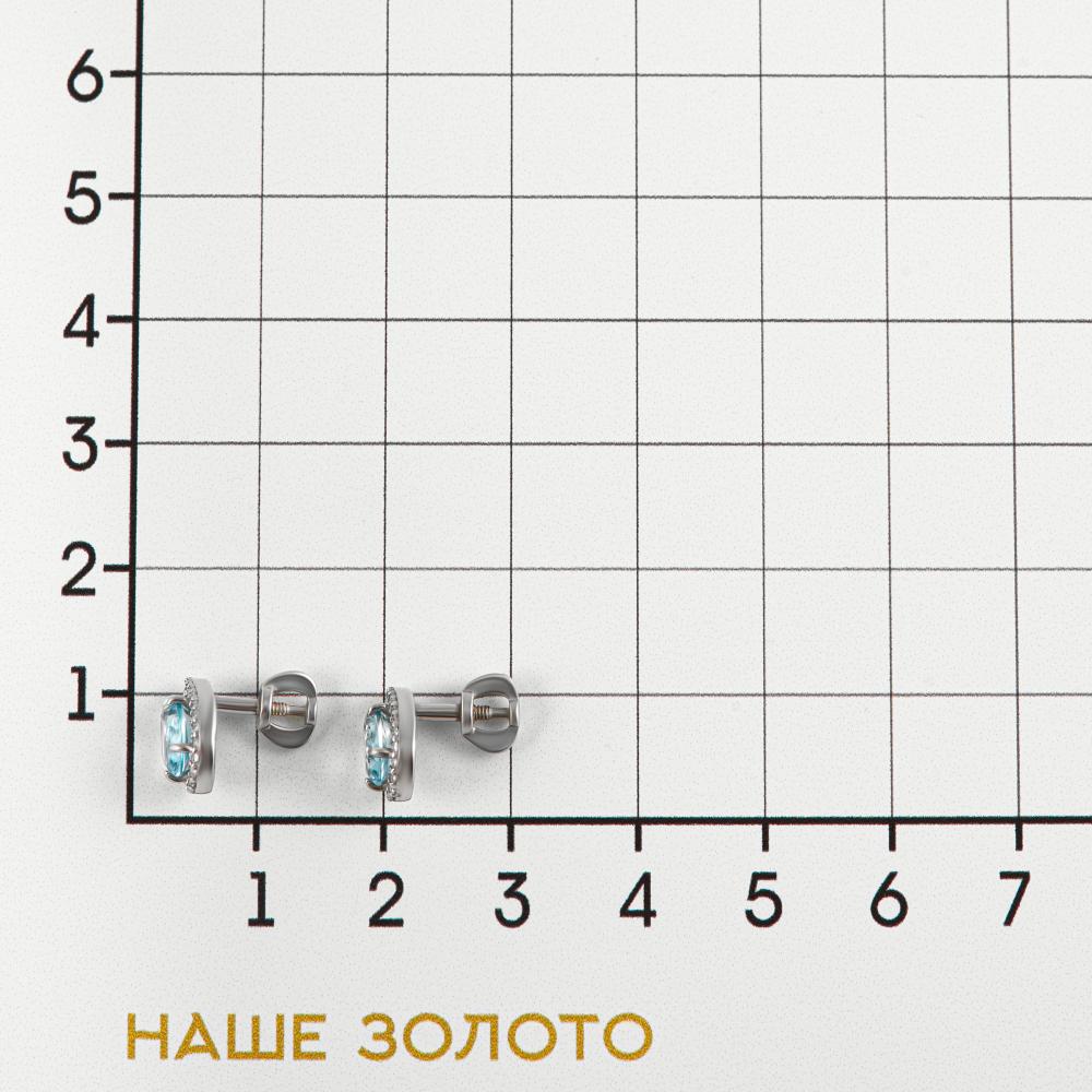 Серебряные серьги Инталия ИТ2033221010019