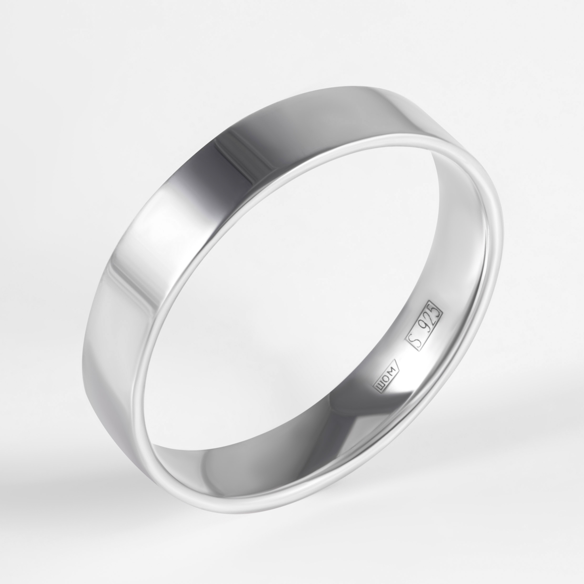 Серебряное кольцо обручальное Светлов К814-1022-23-00