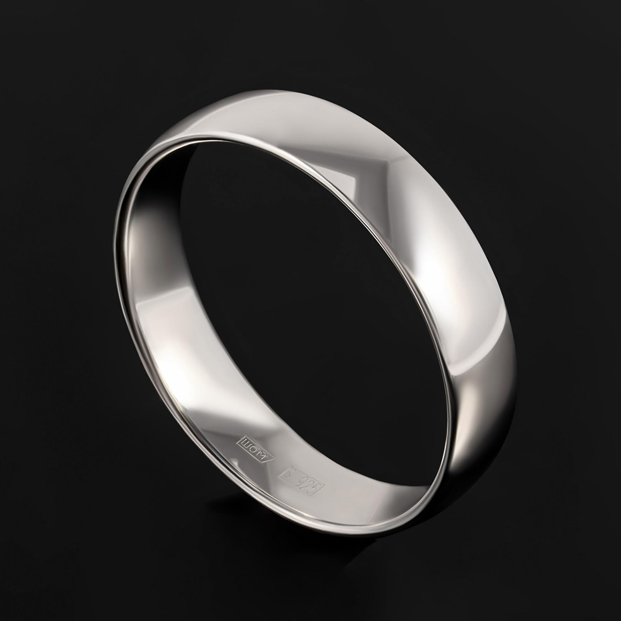 Серебряное кольцо обручальное Светлов К814-1009-23-00