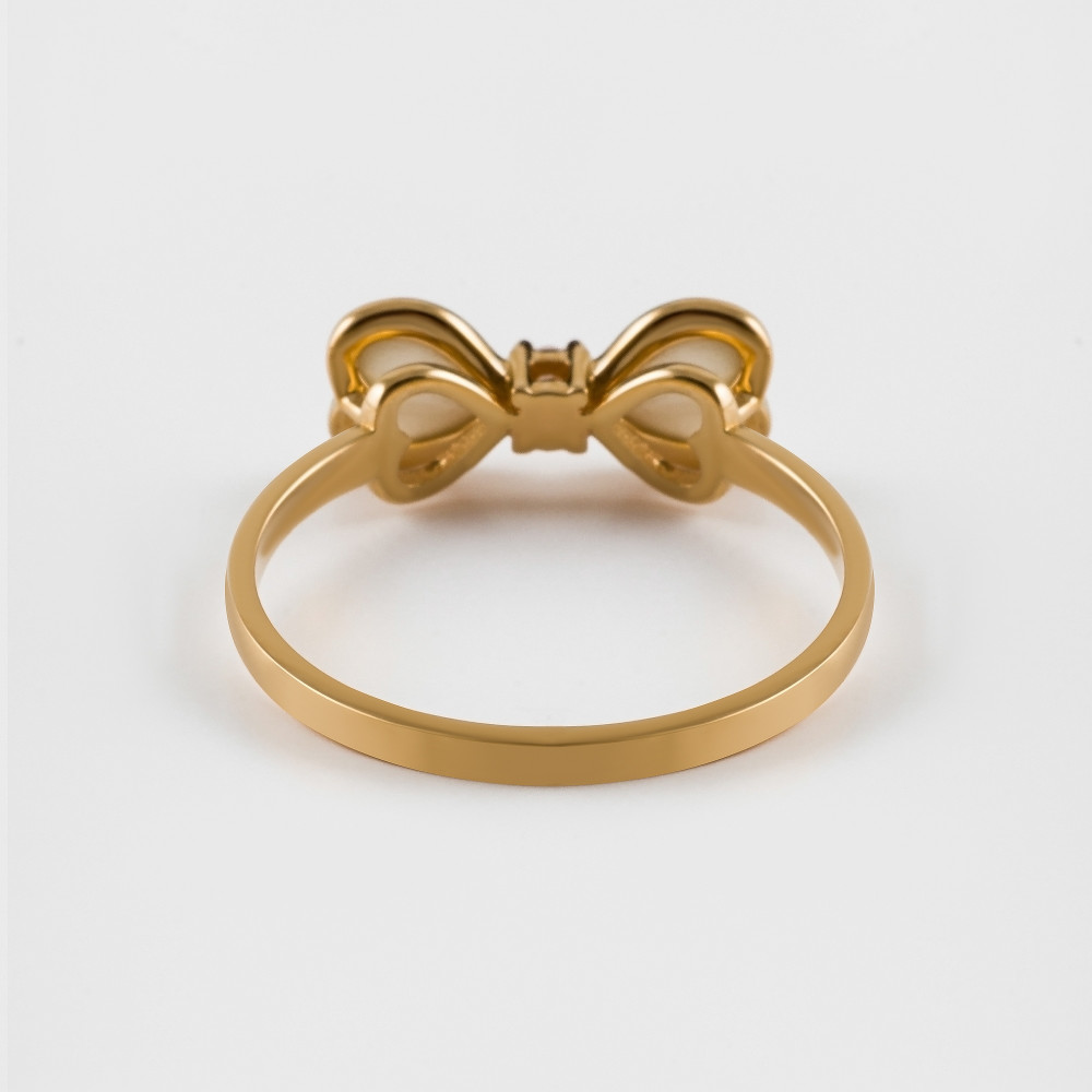 Золотое кольцо Роберто браво из красного золота 585 пробы РВВДР000034-00