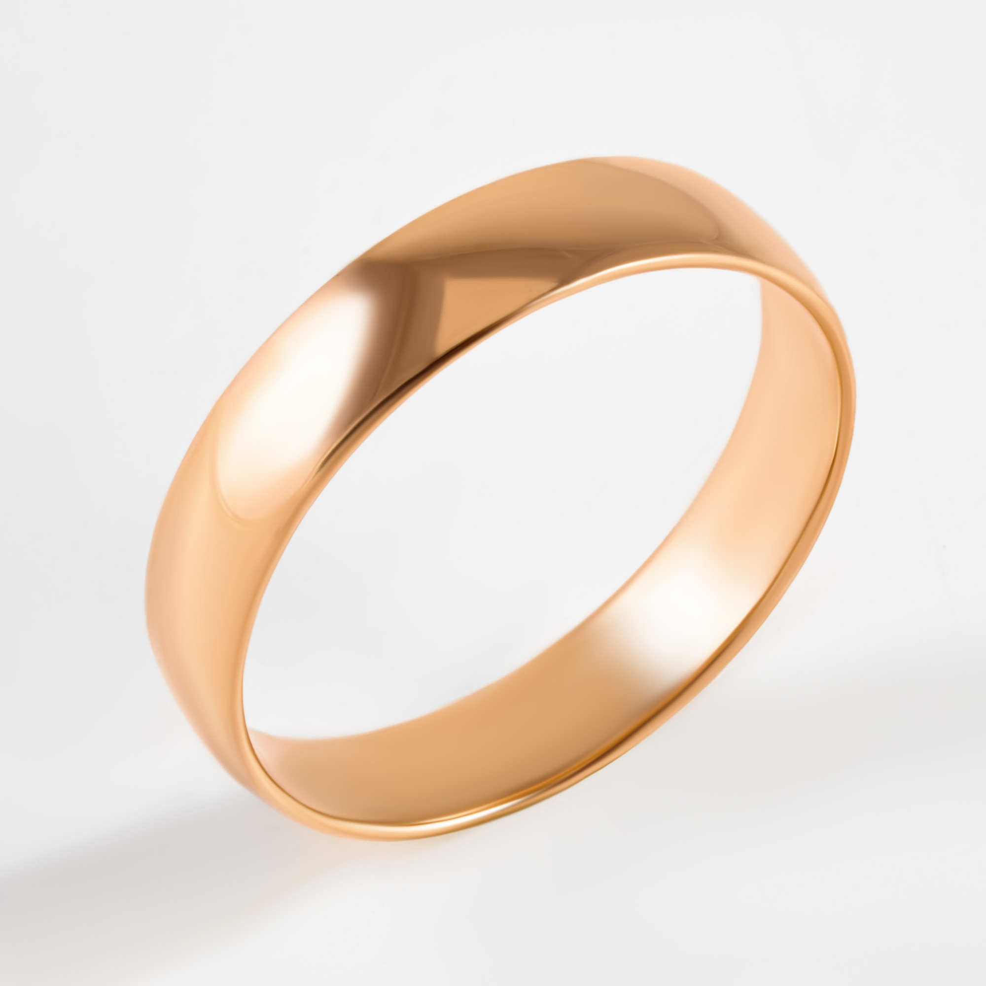 Золотое кольцо обручальное Светлов из красного золота 585 пробы К814-1009-11-00